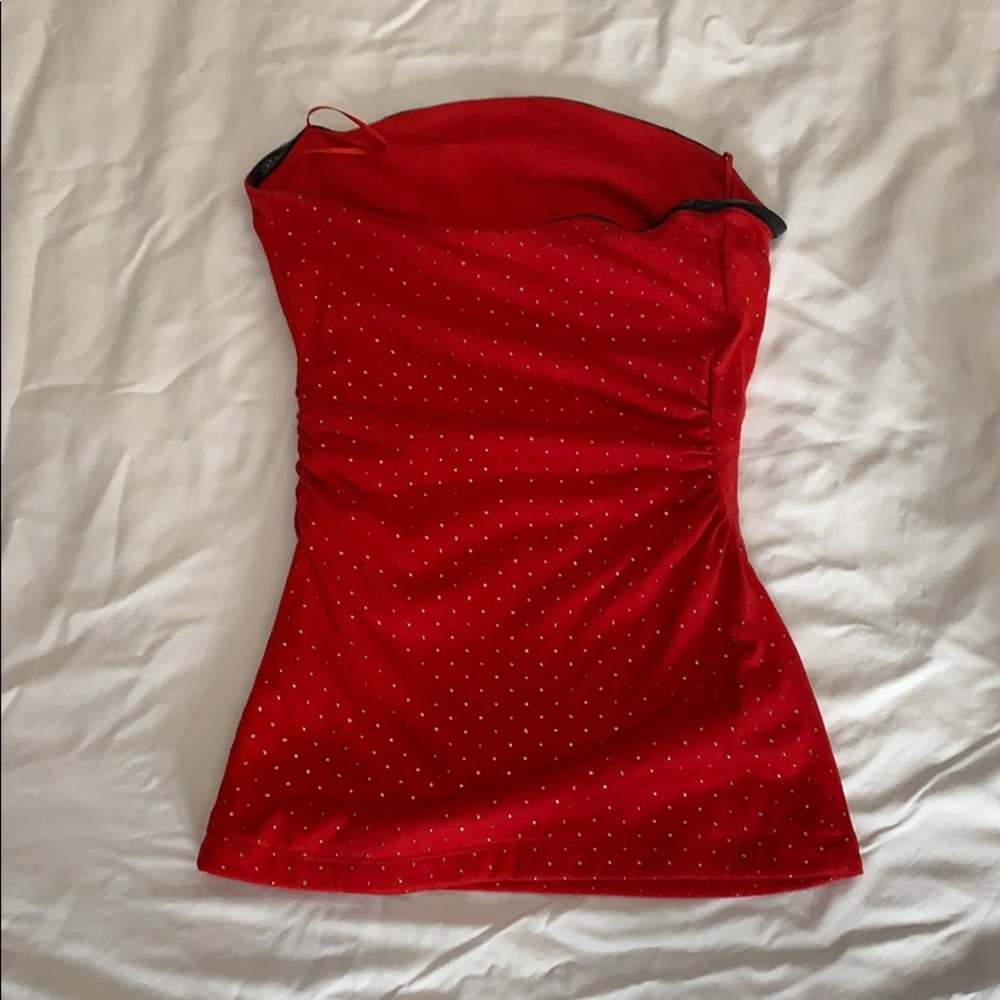 Guess strapless top. - Picture 2 of 2